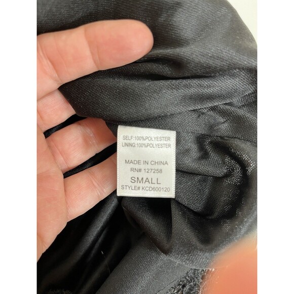 "Annabella" Black Lace Sleeveless Little Black Cocktail Dress Size Small. Formal - Picture 7 of 10